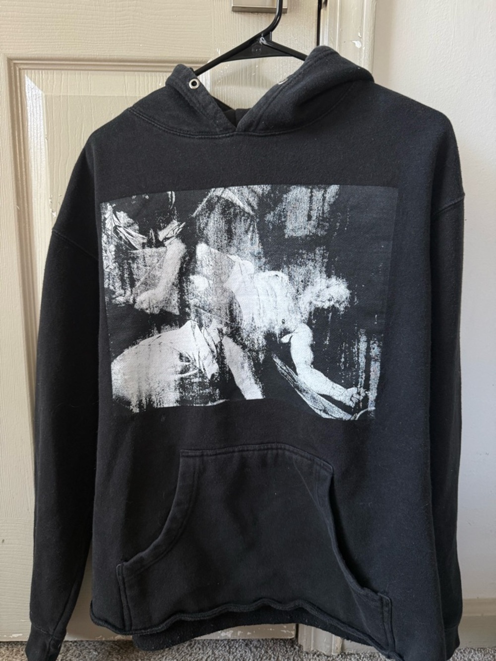 Revenge Clothing Black Graphic Hoodie